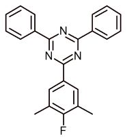 2-(4-fluoro-3,5-dimethylphenyl)-4,6-diphenyl-1,3,5-triazine. CAS: 2061376-86-9