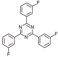2,4,6-Tris(3-fluorophenyl)-1,3,5-triazine-CAS: 83734-38-7