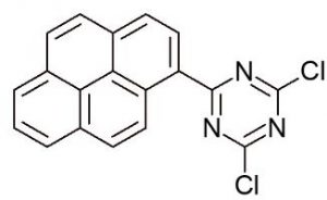 1-(4,6-Dichloro-1,3,5-triazin-2-yl)pyrene; Cas: 3224-36-0