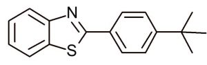 2-(4-Tert-butylphenyl)-1,3-benzothiazole; CAS: 56048-52-3