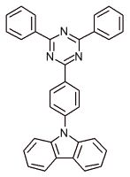9-(4-(4,6-Diphenyl-1,3,5-triazin-2-yl)phenyl)-9H -carbazole; 4-3CzTRz; Cab-Ph-TRZ