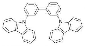 mCBP; 3,3-Di(9H-carbazol-9yl)biphenyl; CAS: 342638-54-4